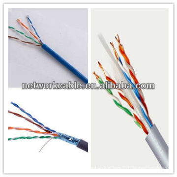 Free Sample Cat6 UTP Bulk LAN Cable, 23AWG, PVC/PE Jacket, 250MHz Frequency